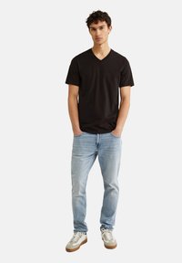 WE Fashion 3-PACK - Paprasti marškinėliai - black