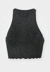 FEEL BLISS CROP - Bustino - black