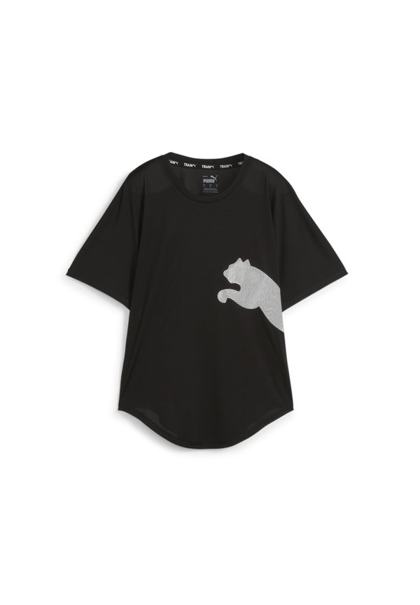 TRAIN ALL DAY BIG CAT  - T-Shirt print