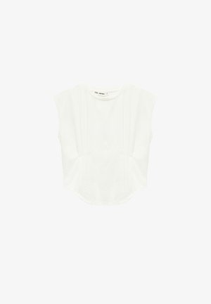 Koton, CROP - Bluse - beige