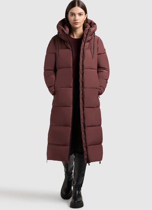 SILENE - Winter coat - moscato red