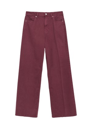 s.Oliver, JEANS-HOSE SURI - Relaxed fit jeans - bordeaux