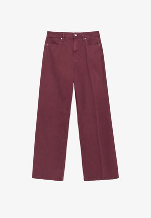 s.Oliver, JEANS-HOSE SURI - Relaxed fit jeans - bordeaux
