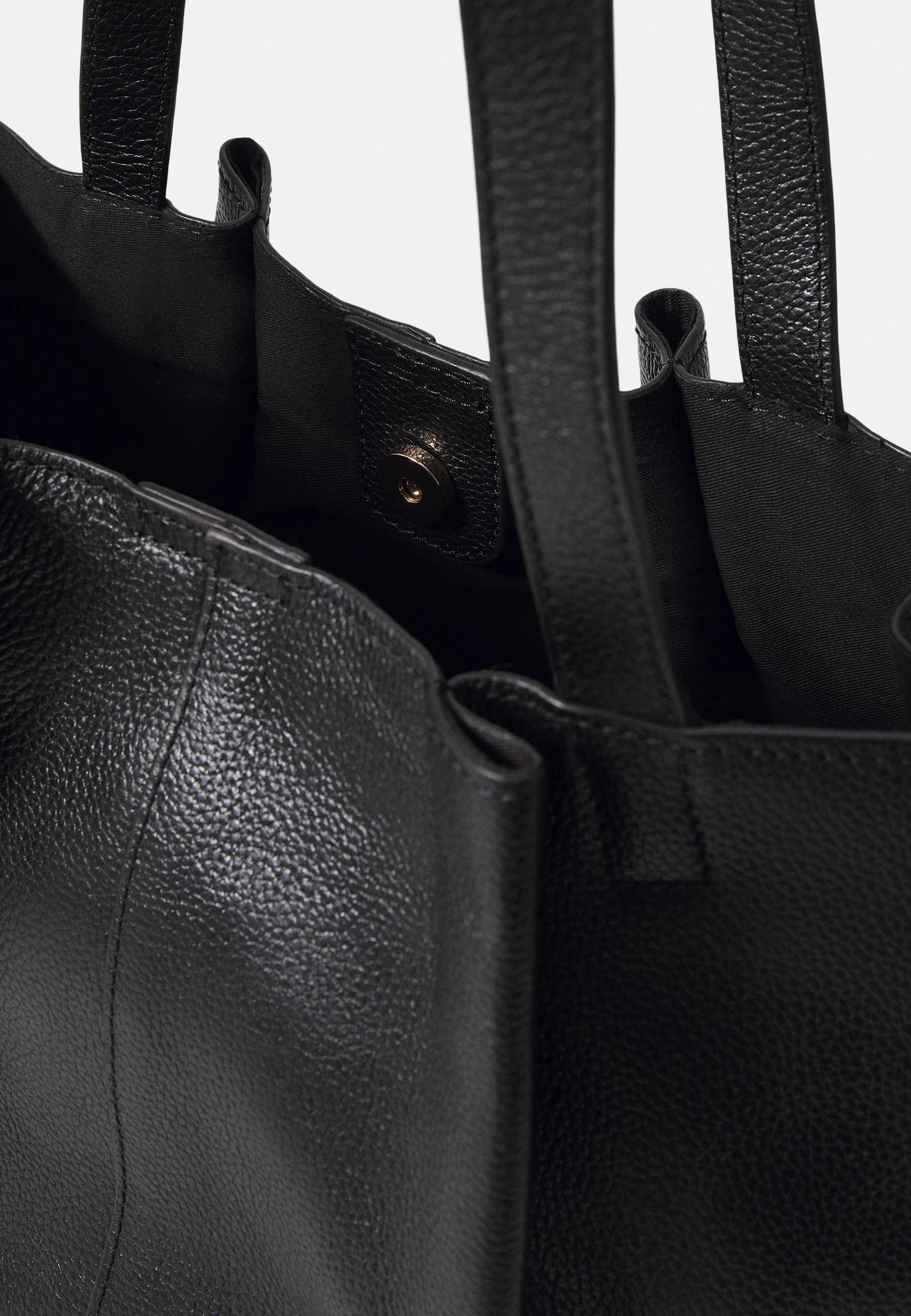 Zign LEATHER - Tote bag - black - Zalando.co.uk