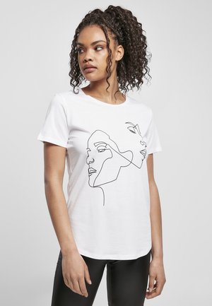 Print T-shirt - white