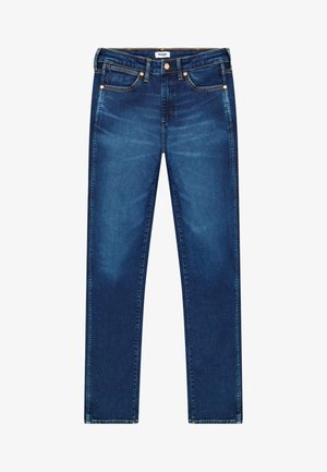 Wrangler, DAWN - Jeans Straight Leg - mottled dark blue