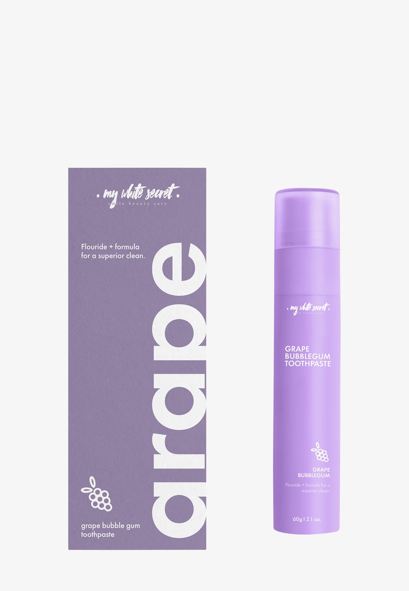 My White Secret - VEGAN FLAVOURED TOOTHPASTE - Dentifrice - grape, Agrandir