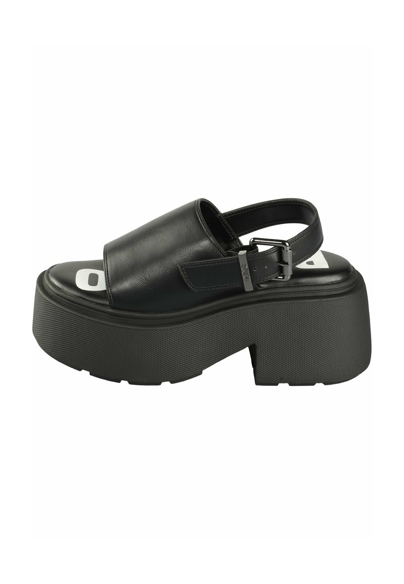 Buffalo - VICIOUS  - Platform sandals - black, Enlarge