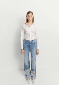 Mango SOFITA - Button-down blouse - white