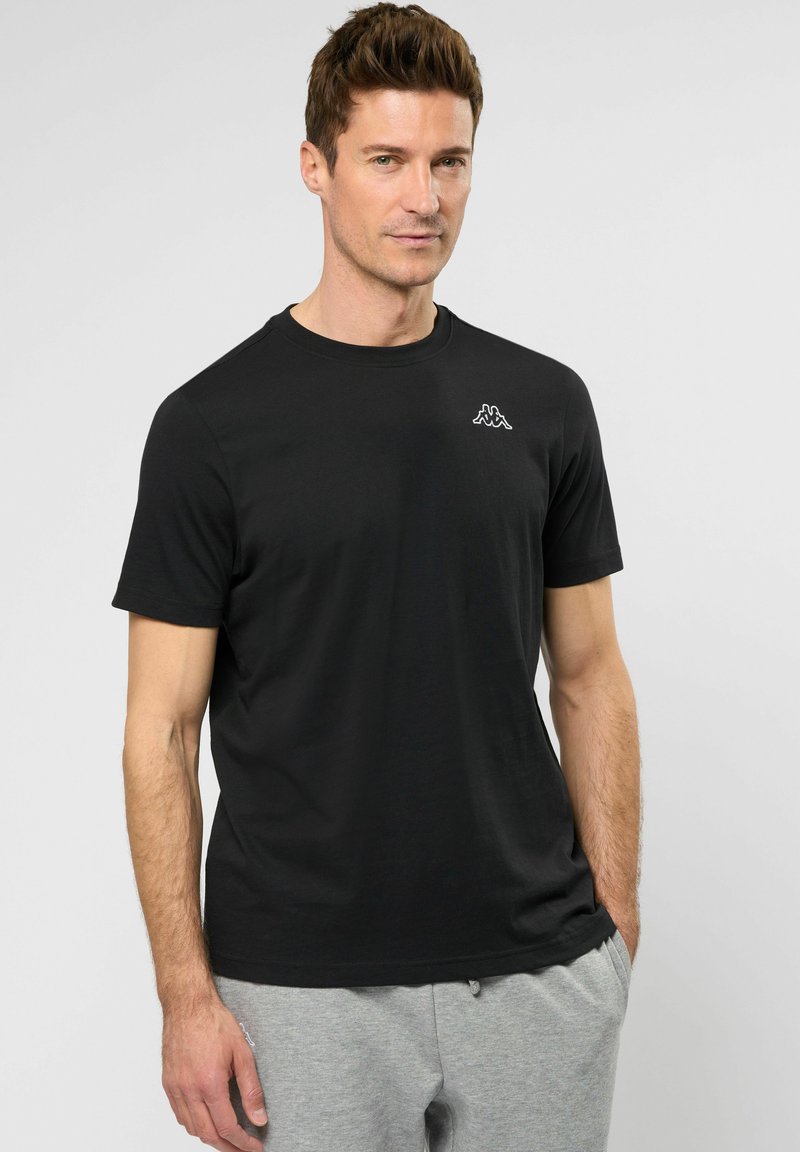 Kappa CAFERS - Basic póló - black
