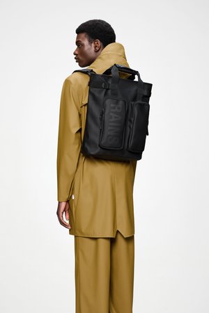 Rains TEXEL TOTE BACKPACK UNISEX - Rucksack - black
