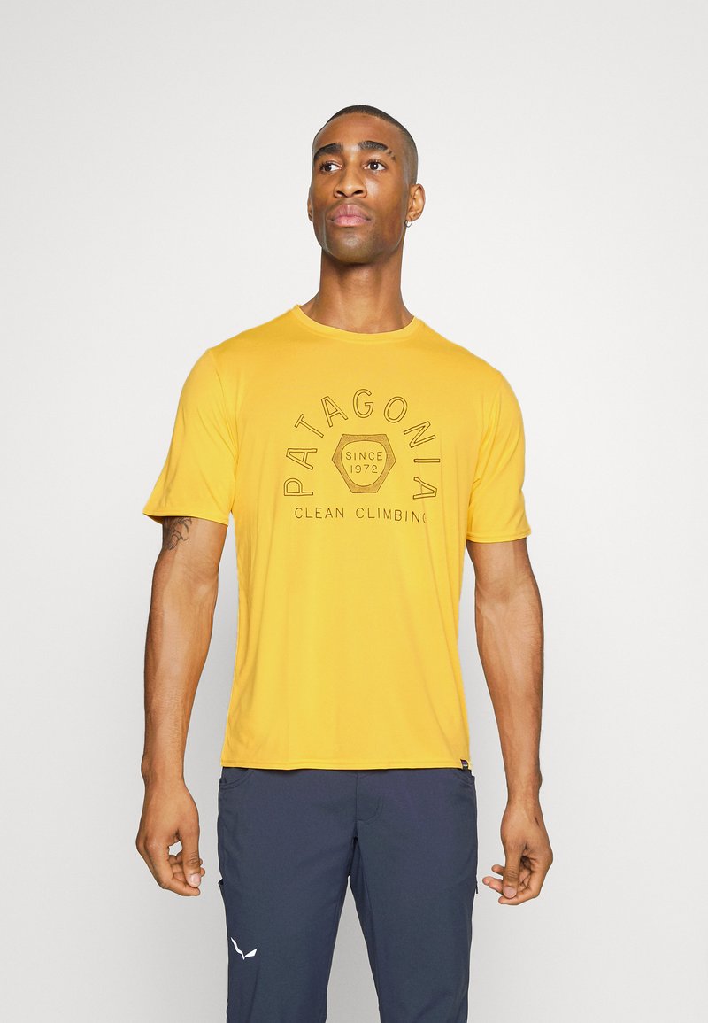Patagonia DAILY GRAPHIC SHIRT - T-shirt desportiva - saffron