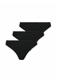 ONLY 3 PACK - String - black