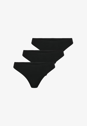 ONLY 3 PACK - String - black