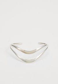 SCULPTED CUFF - Karkötő - silver-coloured