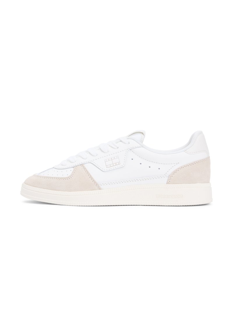 Tommy Jeans THE GREENWICH LOGO LEATHER TRAINERS