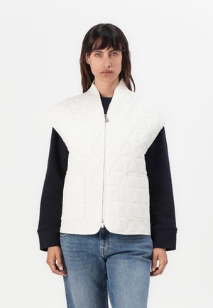 K-Way SALOIRE DIAMOND QUILTED  - Vest - white gardenia