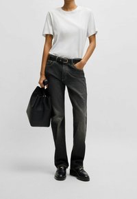 BOSS Jeans a sigaretta - black