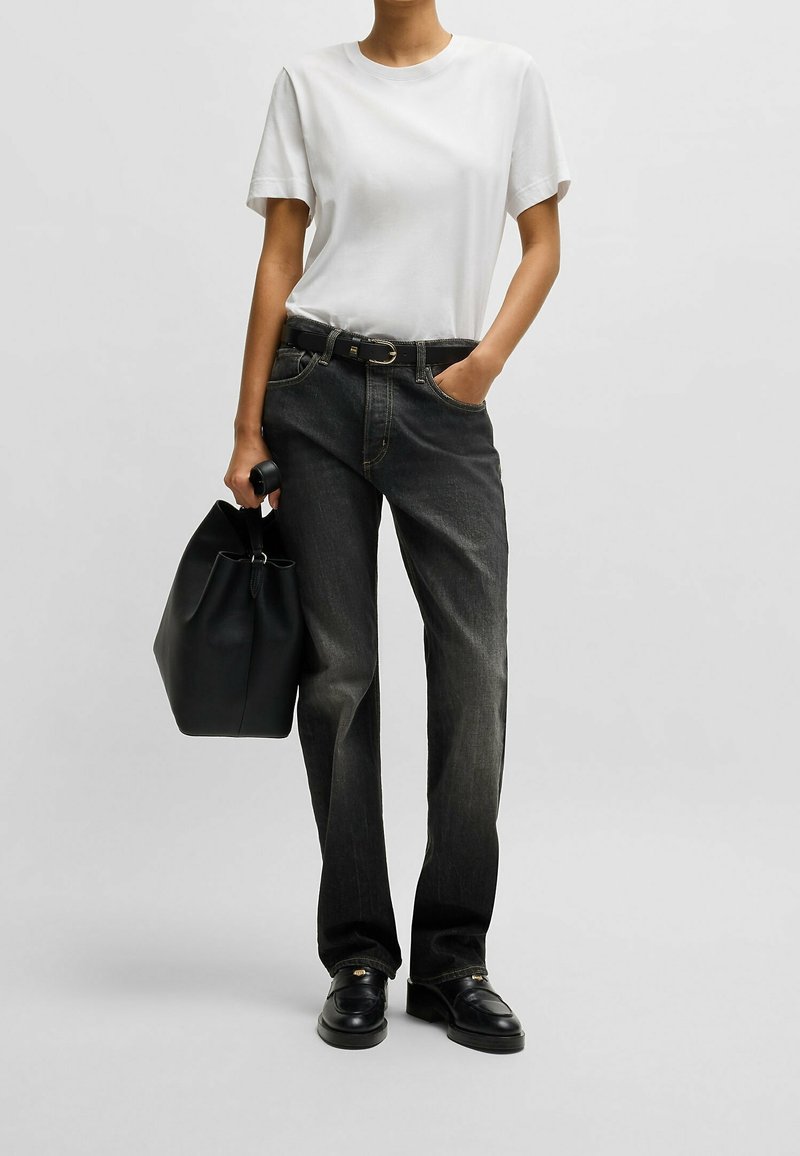 BOSS Jeans a sigaretta - black