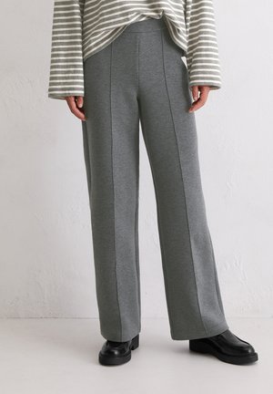 RELAXED AUS - Pantalon classique - warm granite melange