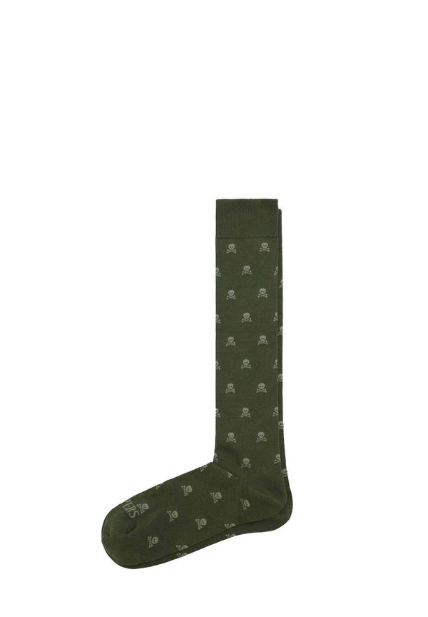 SKULL - Kniestrümpfe - khaki