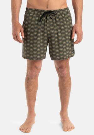 Quiksilver SCALLOP VOLLEY - Badeshorts - brown