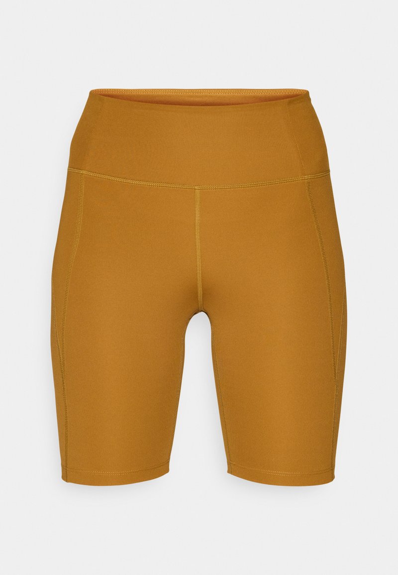 Girlfriend Collective Korte fietsbroek okergeel Girlfriend Collective Korte fietsbroek okergeel