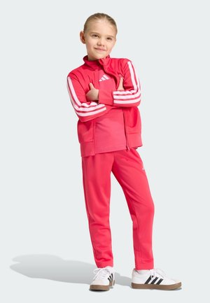 adidas Sportswear, ADIDAS SPORTSWEAR TRACK SUIT SET UNISEX - Chándal - power pink   clear pink