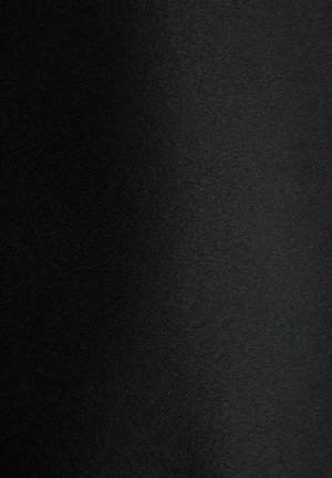 Black fabric with a smooth texture, matte surface, and even color. No visible patterns or accents. Suitable for various textile applications.