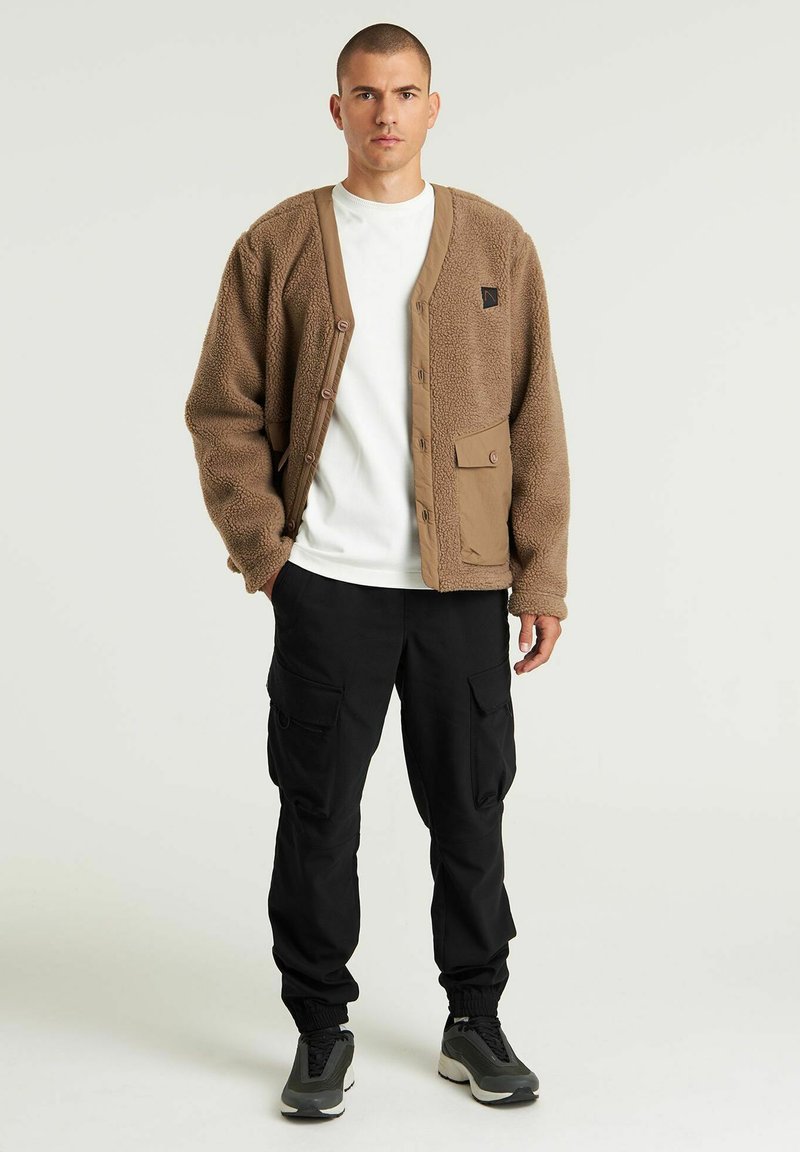 CHASIN’ Fleecejas beige