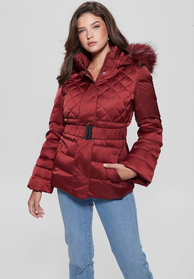 Guess LAURIE Down jacket rot/red Zalando.de