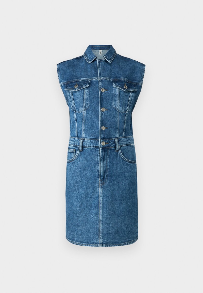 Only Jeansjurken blauw denim/bluedenim