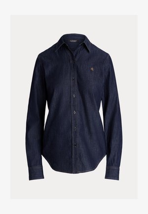 Lauren Ralph Lauren, CLASSIC FIT DENIM SHIRT - Nööpidega pluus - rinse wash