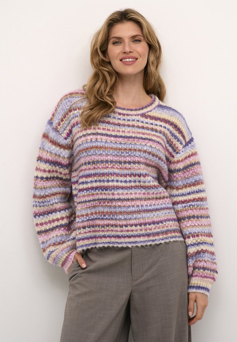 Culture CUHAZEL - Pulover - purple melange multi