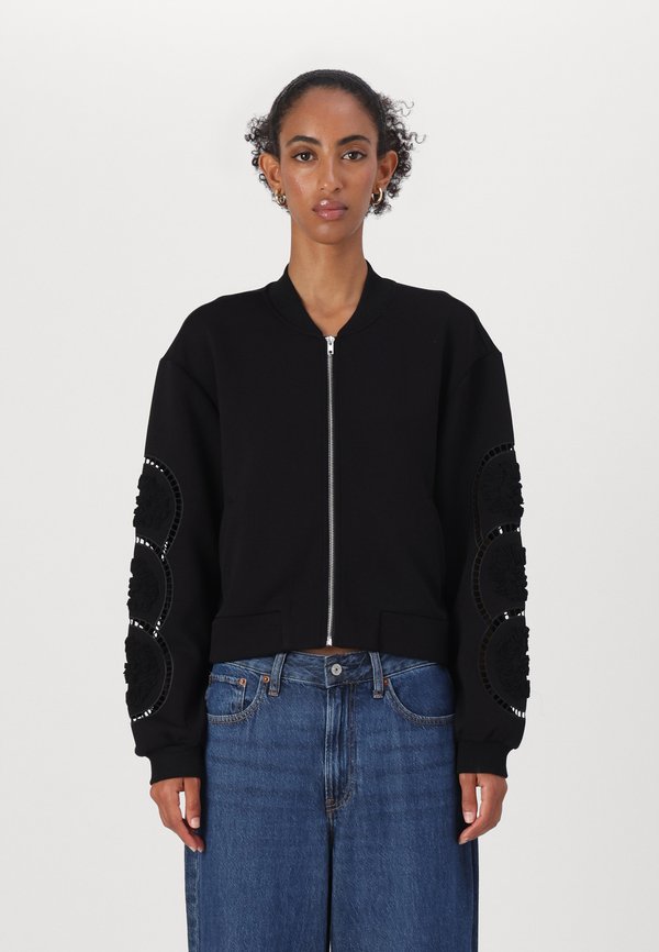 OBJDORINA - Zip-up sweatshirt