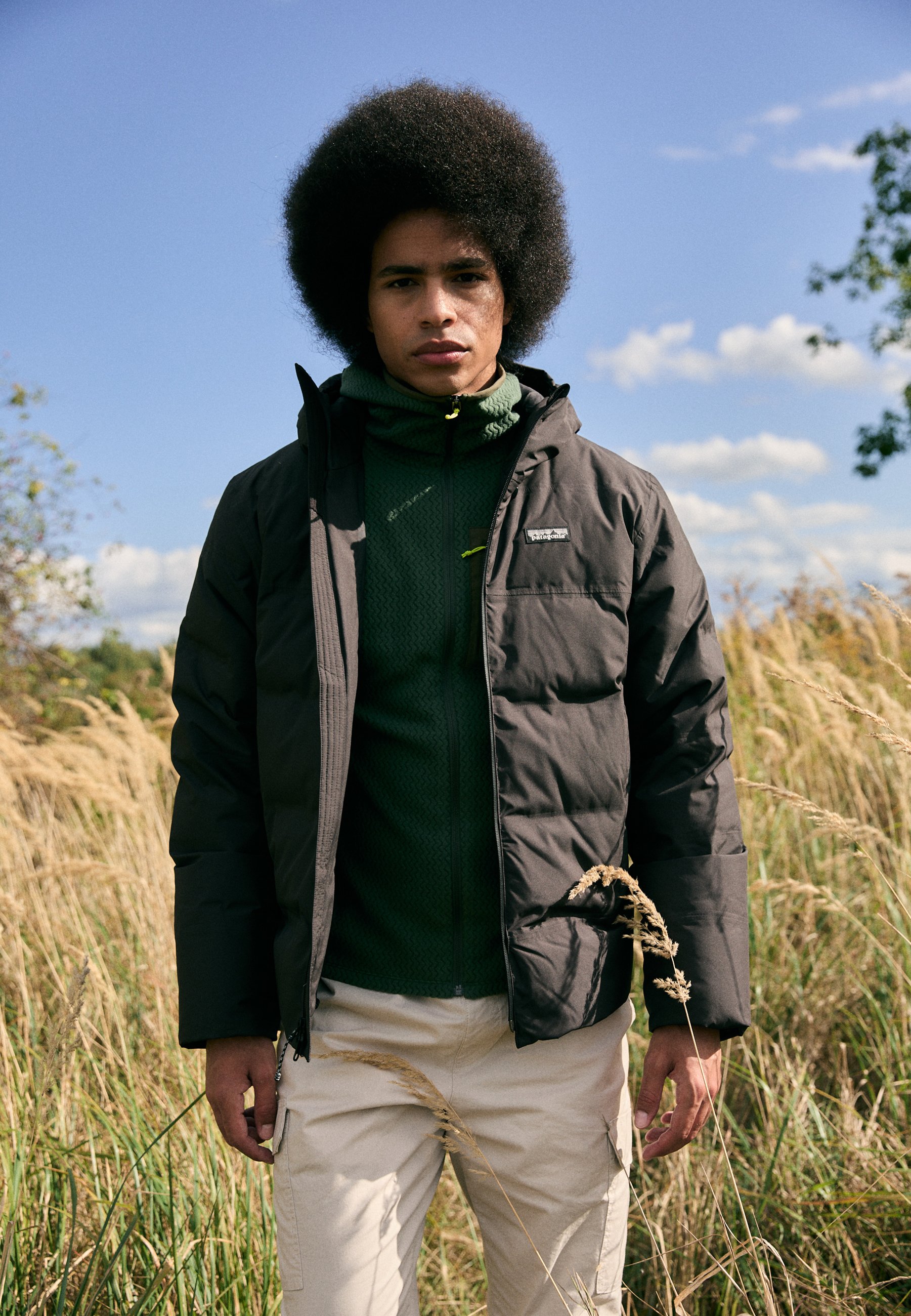 Patagonia JACKSON GLACIER JACKET - Down jacket - black - Zalando