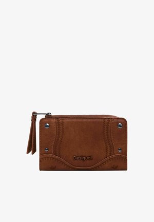 Desigual MEDIUM EMBROIDERED - Portafoglio - brown