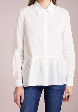 Button-down blouse - white