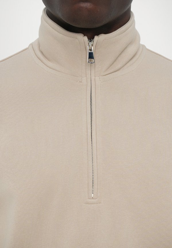 HALF WAY ZIP - Sweatshirt - beige2