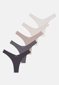 5 PACK - Klasični kroj - light grey/light pink/black