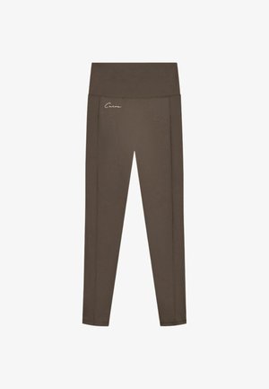 Cuera, ACTIVE LOGO - Leggings - dark brown