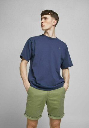 Jack & Jones BOWIE SOLID - Kratke hlače - deep lichen green