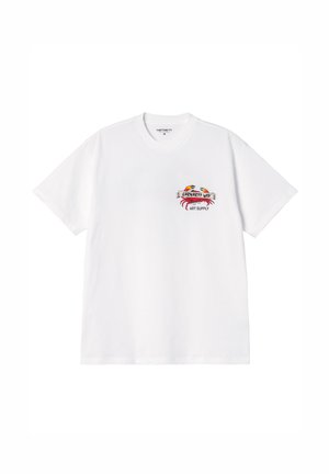 Carhartt WIP CRAB PAINT - Camiseta estampada - white
