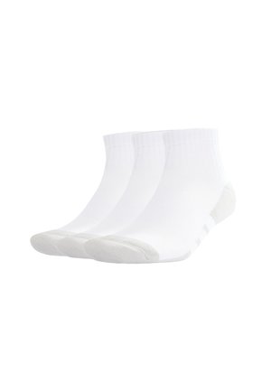 ESSENTIALS CLIMACOOL QUARTER 3 PAIRS - Sports socks - white grey two