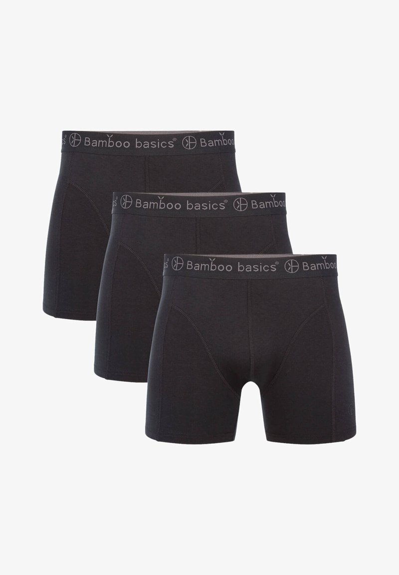 Bamboo Basics 3 PACK - Boxers - black