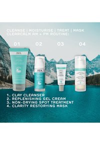 REN CLEAN SKINCARE CLARIMATTE™ INVISIBLE PORES DETOX MASK - Masque visage