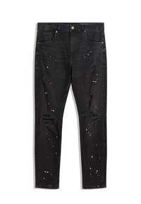 RIPPED - Traperice uskog kroja - black