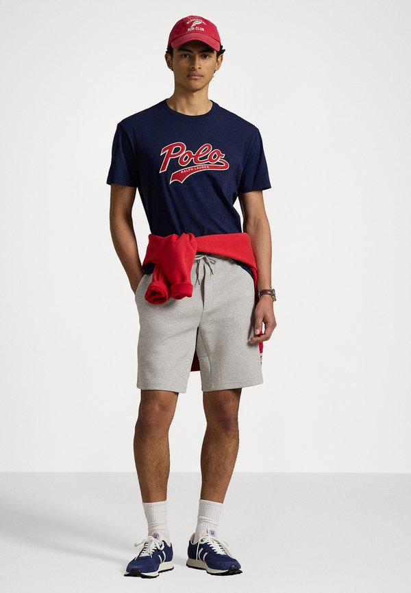 23 CM DOUBLE KNIT SHORT - Tracksuit bottoms - dark sport heather2