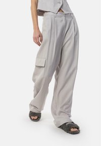 TONIA - Pantaloni cargo - beton