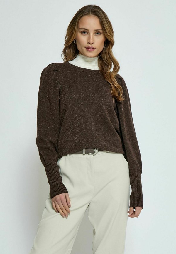 ANISSA - Strickpullover - met coffee bean